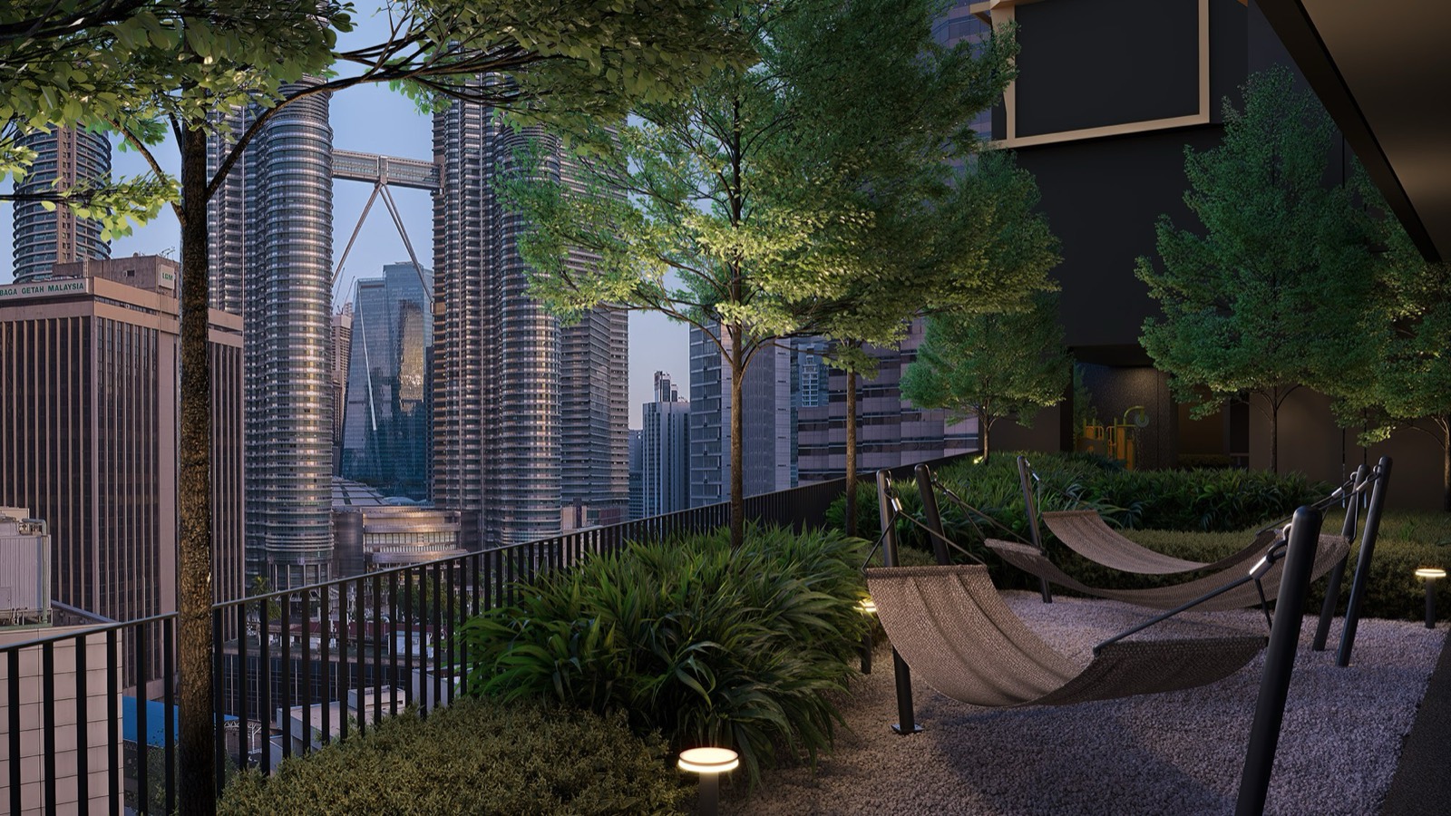 Taman buaian di Divine KLCC